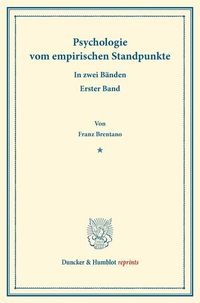 Produktbild: Psychologie vom empirischen Standpunkte.