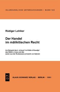 Produktbild: Der Handel im malikitischen Recht