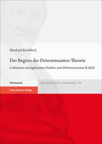 Produktbild: Der Beginn der Determinanten-Theorie