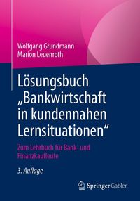 Produktbild: L&ouml;sungsbuch "Bankwirtschaft in kundennahen Lernsituationen"