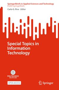 Produktbild: Special Topics in Information Technology
