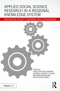 Produktbild: Applied Social Science Research in a Regional Knowledge System
