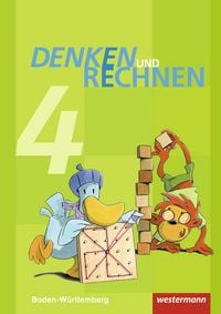 Produktbild: Denken und Rechnen 4. Schulbuch. Grundschulen. Baden-W&uuml;rttemberg