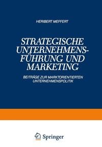 Produktbild: Strategische Unternehmensf&uuml;hrung und Marketing