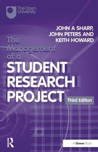 Produktbild: Sharp, J: Management of a Student Research Project