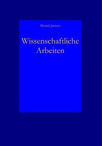 Produktbild: Wissenschaftliche Arbeiten