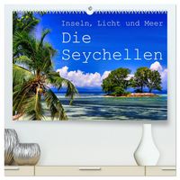 Produktbild: Inseln, Licht und Meer - die Seychellen (hochwertiger Premium Wandkalender 2026 DIN A2 quer), Kunstdruck in Hochglanz