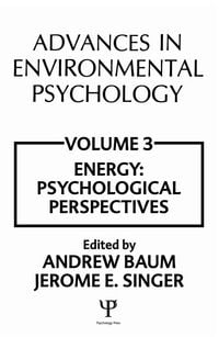 Produktbild: Advances in Environmental Psychology