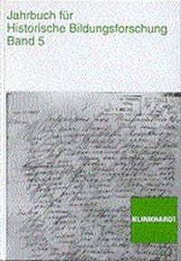Produktbild: Jahrbuch f&uuml;r Historische Bildungsforschung Band 5