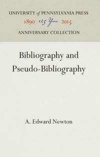 Produktbild: Bibliography and Pseudo-Bibliography