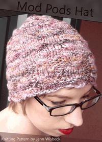 Produktbild: Mod Pods Hat Knitting Pattern