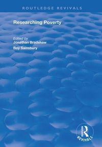 Produktbild: Bradshaw, J: Researching Poverty