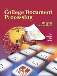 Produktbild: Gregg College Keyboarding and Document Processing (Gdp), Kit 2 for Word 2003 (Lessons 61-120/No Software)