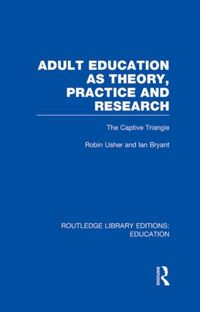 Produktbild: Adult Education as Theory, Practice and Research