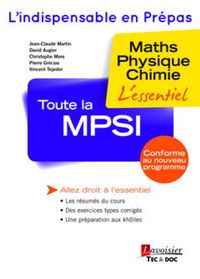 Produktbild: Toute la MPSI