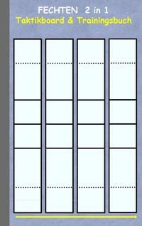 Produktbild: Fechten 2 in 1 Taktikboard und Trainingsbuch