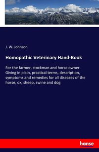 Produktbild: Homopathic Veterinary Hand-Book
