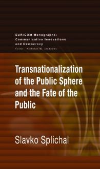 Produktbild: Transnationalization of the Public Sphere and the Fate of the Public