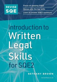 Produktbild: Revise SQE Introduction to Written Legal Skills for SQE2