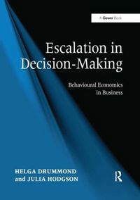 Produktbild: Drummond, H: Escalation in Decision-Making
