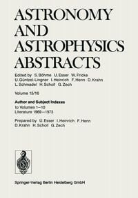 Produktbild: Author and Subject Indexes to Volumes 1&ndash;10 Literature 1969&ndash;1973