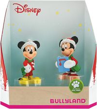 Bild vom Artikel Bullyland 15074 - Walt Disney Mickey Weihnachten - Micky und Minnie im Weihnachtskostüm, Spielfigurenset, 2tlg. vom Autor © Disney