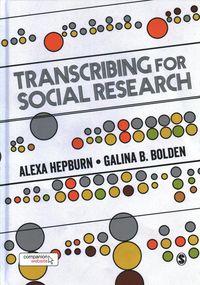 Produktbild: Transcribing for Social Research