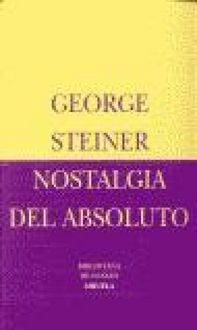 Produktbild: Nostalgia del absoluto
