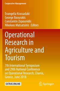 Produktbild: Operational Research in Agriculture and Tourism