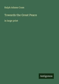 Produktbild: Towards the Great Peace