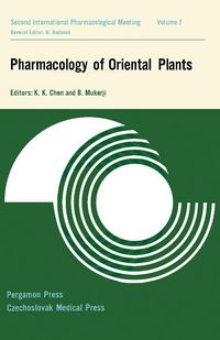 Produktbild: Pharmacology of Oriental Plants