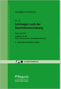 Produktbild: Leistungsbild und Honorierung - Leistungen nach der Baustellenverordnung