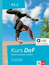 Produktbild: Kurs DaF A2.2 Kurs&ndash; und &Uuml;bungsbuch hybrid