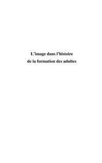 Produktbild: L'image dans l'histoire de la formation des adultes - gehfa