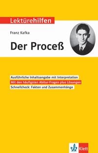 Produktbild: Klett Lekt&uuml;rehilfen Franz Kafka, Der Proce&szlig;