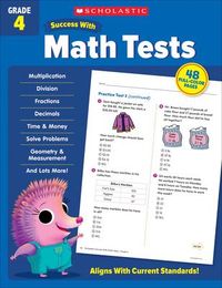 Produktbild: Scholastic Success with Math Tests Grade 4 Workbook