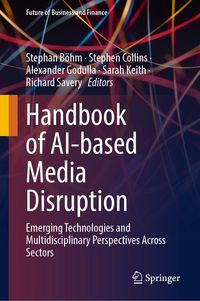 Produktbild: Handbook of AI-based Media Disruption