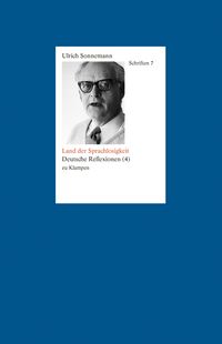 Produktbild: Schriften / Land der Sprachlosigkeit. Schriften 7