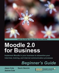 Produktbild: Moodle 2.0 for Business Beginner's Guide