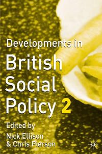 Produktbild: Developments in British Social Policy