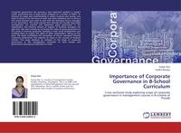 Produktbild: Importance of Corporate Governance in B-School Curriculum