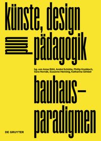 Produktbild: bauhaus-paradigmen