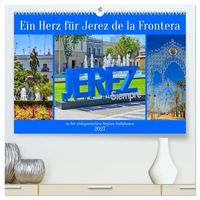 Produktbild: Ein Herz f&uuml;r Jerez de la Frontera (hochwertiger Premium Wandkalender 2027 DIN A2 quer), Kunstdruck in Hochglanz