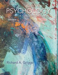 Produktbild: Griggs, R: Psychology