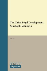 Produktbild: The China Legal Development Yearbook, Volume 4