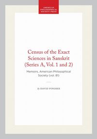 Produktbild: Census of the Exact Sciences in Sanskrit (Series A, Vol. 1 and 2)