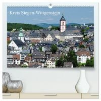 Produktbild: Kreis Siegen-Wittgenstein (hochwertiger Premium Wandkalender 2026 DIN A2 quer), Kunstdruck in Hochglanz