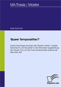 Bild vom Artikel 'Queer Temporalities'? vom Autor Anja Kümmel