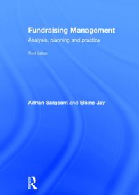 Produktbild: Sargeant, A: Fundraising Management