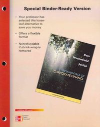 Produktbild: Loose-Leaf Fundamentals of Corporate Finance Standard Edition